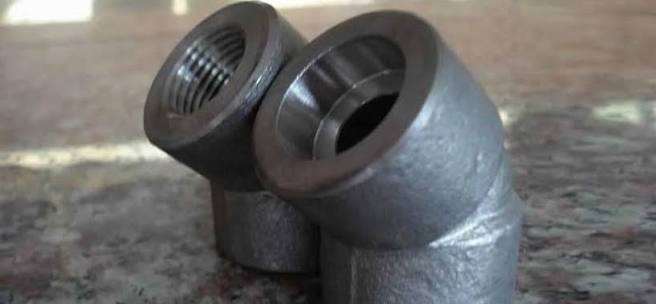 Forged 45° Elbow (Threaded NPT & Socket Weld) Class 3000# / 6000#