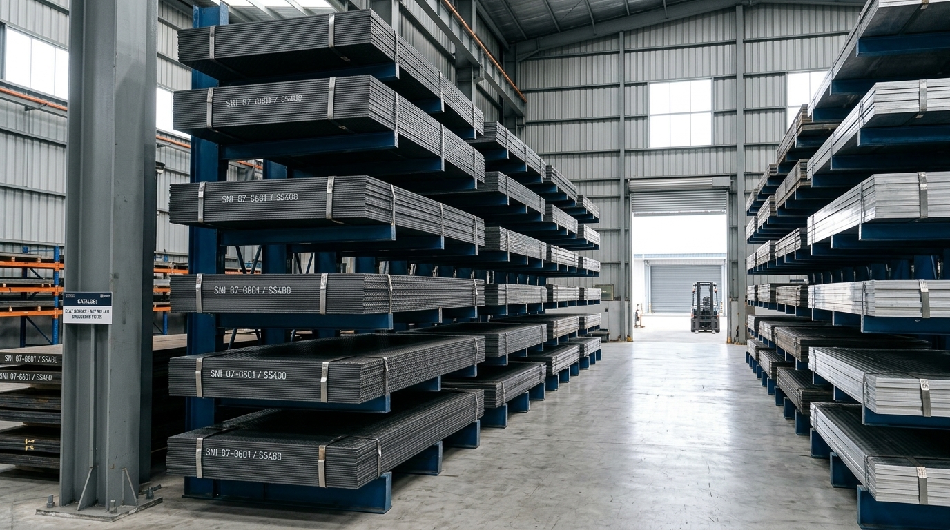 Plat Tahan Gesek / Wear-Resistant Steel Plate (Hardox / NM400 / NM500)