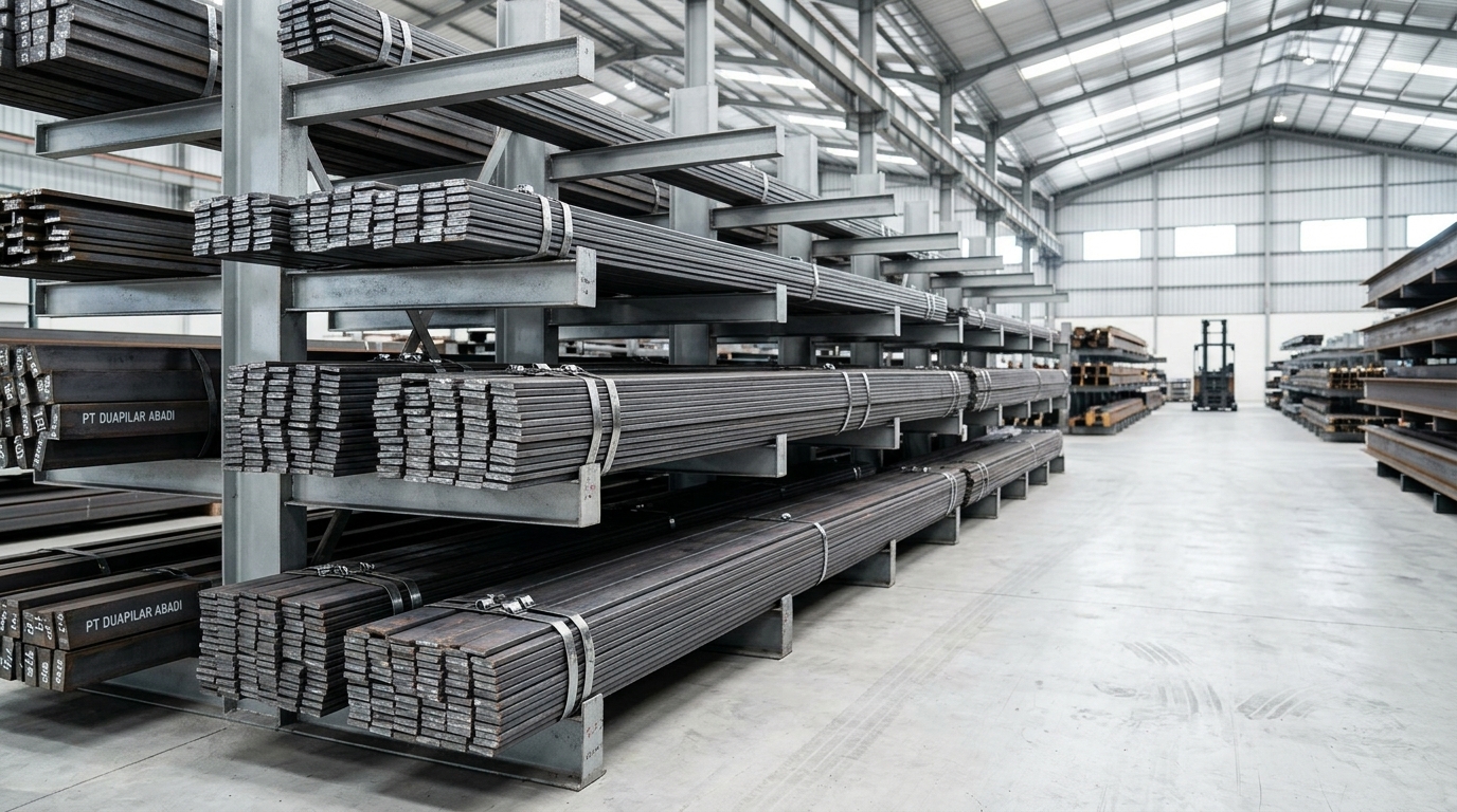 Plat Strip / Flat Bar Steel (Besi Strip)